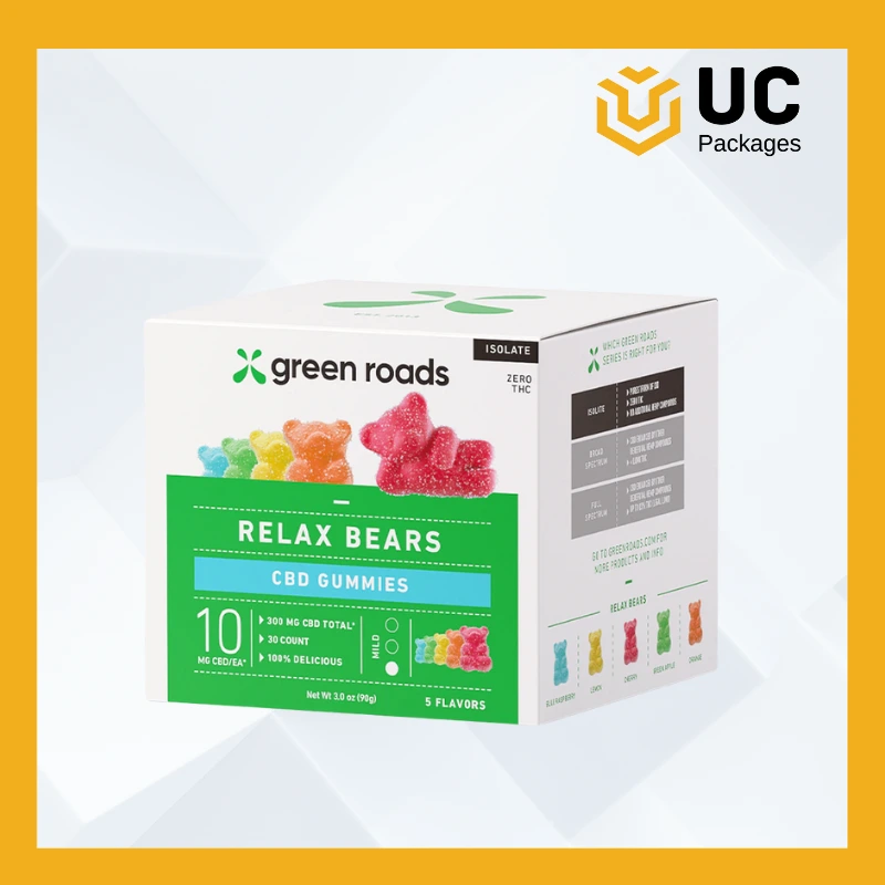 Custom CBD Gummies Packaging Box - Image 3
